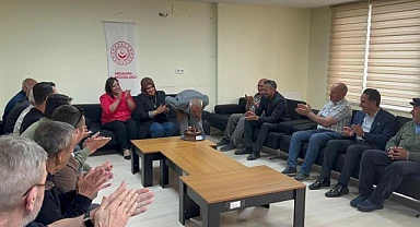Huzurevi’nde Bocce takımı kaptanı Ağın için özel doğum günü etkinliği