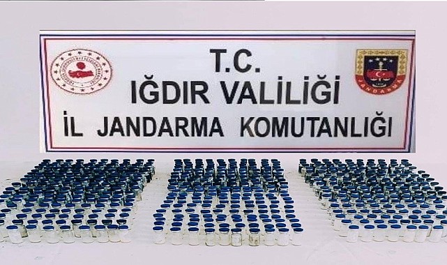 Iğdır İl Jandarma Komutanlığı'ndan kaçak botoks ilaçları operasyonu