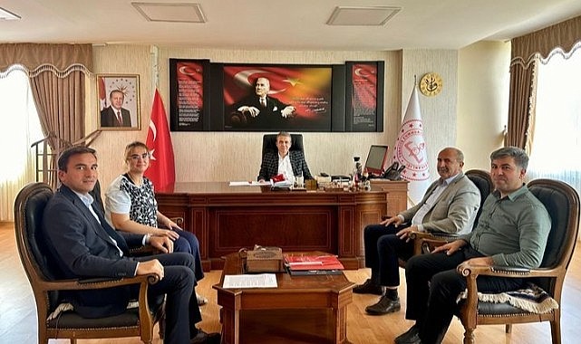 İl Milli Eğitim Müdürü Yusuf Uzantı, Göle İlçe Eğitim heyetini ağırladı