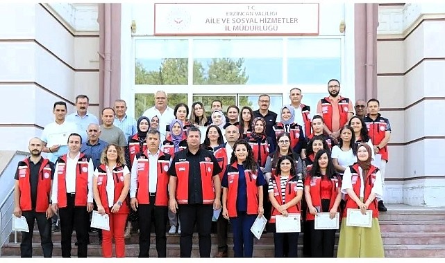 İliç maden sahasında yaraları saran personellere başarı belgesi verildi