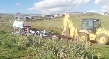 Küçük Sütlüce Köyü'nde çeşme projesi tamamlanmak üzere