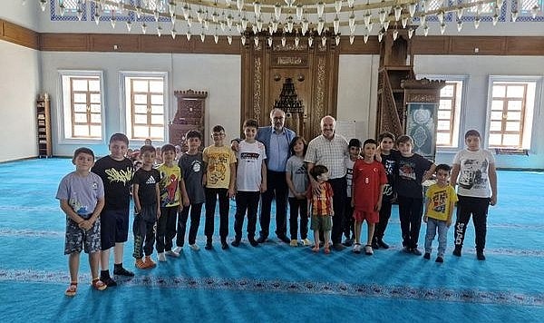 Kurs Öğrencilerine renkli ziyaret