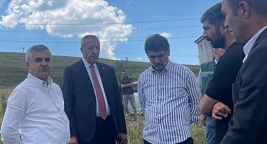 Orhan Atalay, Göle Belediyesinin içme suyu projesini yerinde inceledi