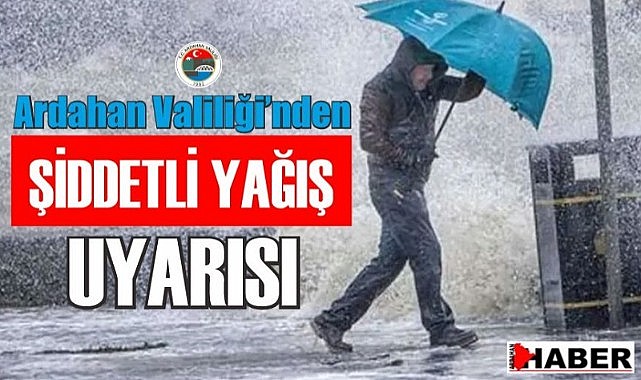 Sağanak yağmura dikkat!