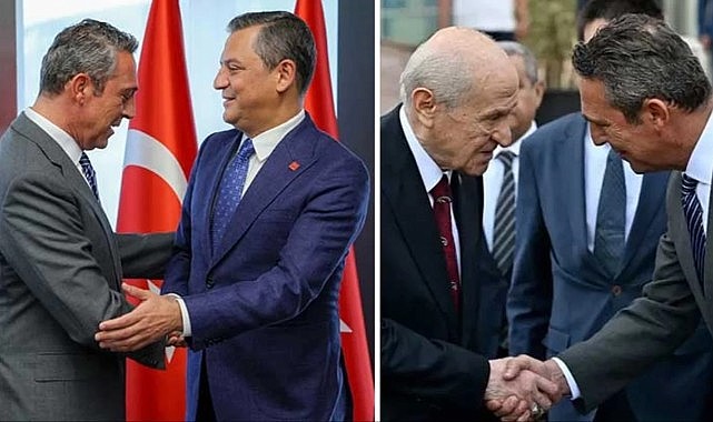 Saldırı sonrası soluğu Ankara'da aldı! Ali Koç, peş peşe Özgür Özel ve Devlet Bahçeli'yi ziyaret etti
