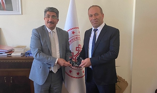 Serhat Ardahan Federasyonu, İl Kültür ve Turizm Müdürlüğü'nü ziyaret etti