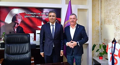 Vali Çiçek, Başkan Alihanoğlu’na hayırlı olsun dileklerini iletti