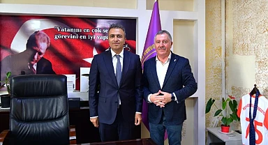 Vali Çiçek'ten İskender Alihanoğlu'na hayırlı olsun ziyareti