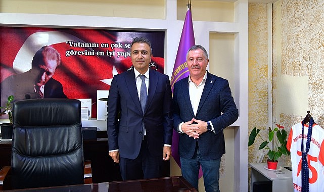 Vali Çiçek'ten İskender Alihanoğlu'na hayırlı olsun ziyareti