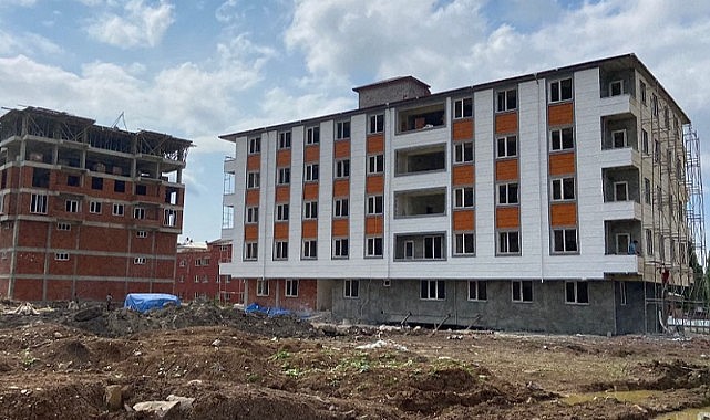 Zirve evleri, kentin görünümüne estetik güzellik kattı