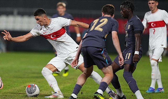 20 Yaş Altı Milli Futbol Takımı, Elit Lig'de İngiltere ile 1-1 berabere kaldı