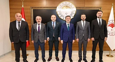 Ak Parti heyeti, Tarım Bakanı Yumaklı ile Ardahan yatırımlarını görüştü