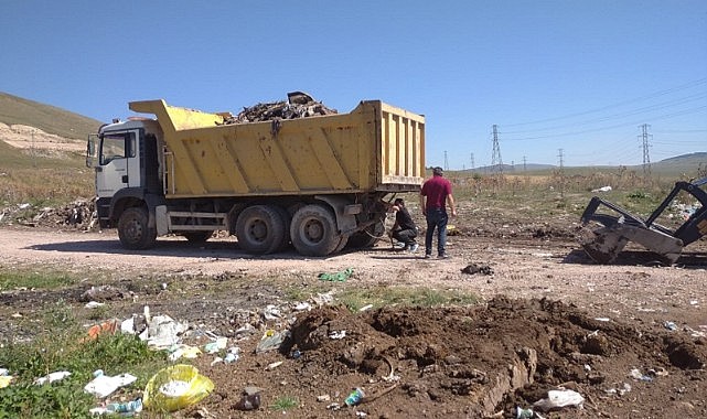 Ardahan Belediyesi Ramazan Tabyaları’nda temizlik yaptı