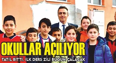 Ardahan’da ders zili bugün çaldı