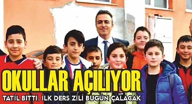 Ardahan’da ders zili bugün çaldı