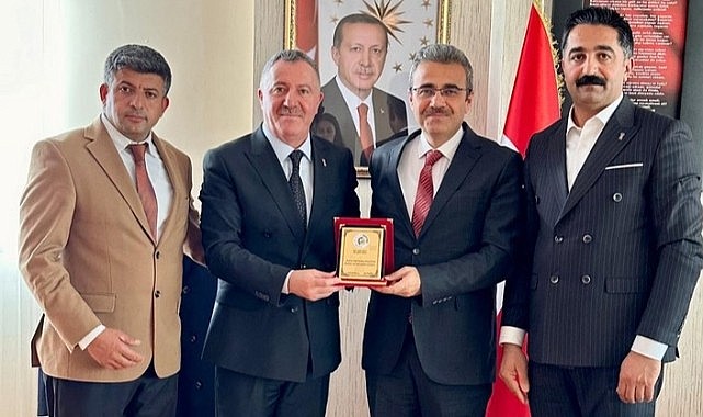 Ardahan Esnafı ve Şoförler Odası’ndan Müdür Uzantı'ya ziyaret