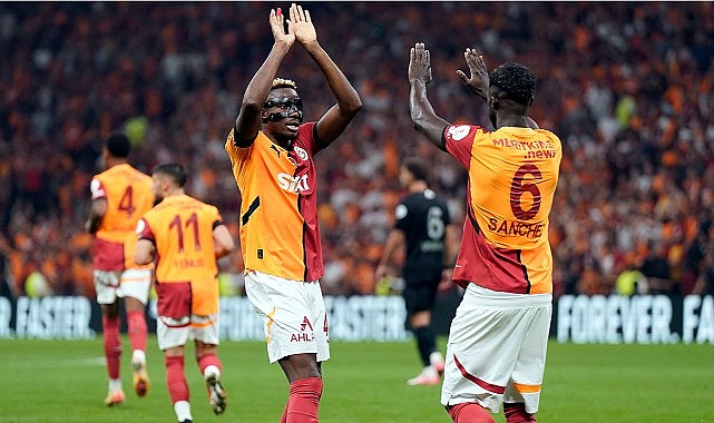 Aslan'dan 4'te 4! Galatasaray, farklı kazandı