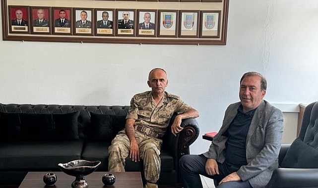 ATSO başkanı Demirci, yeni Jandarma Komutanı Gülecen’i ziyaret etti