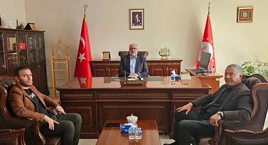 Başkan Alihanoğlu, İl Müftüsü Adem Karadeniz'i ziyaret etti