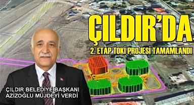 Başkan Azizoğlu’ndan TOKİ müjdesi