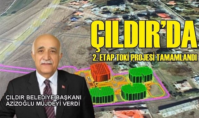 Başkan Azizoğlu’ndan TOKİ müjdesi