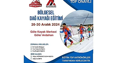 Bölgesel dağ kayağı eğitimi başvuruları başladı