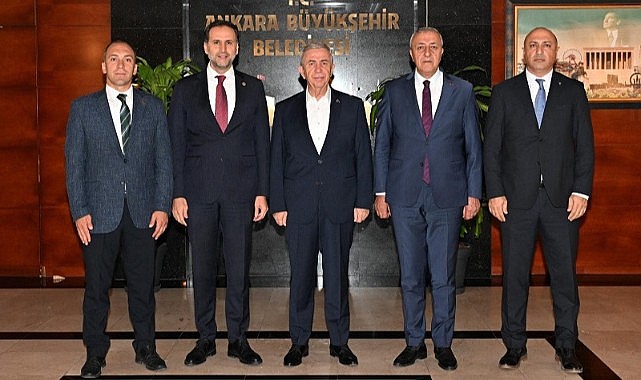 CHP Ardahan heyeti Yavaş’la görüştü