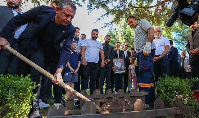 CHP’nin kedisi ’Şero’ Genel Merkez bahçesine defnedildi
