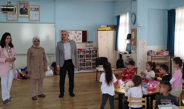 Çıldır'da okul ziyaretleri devam ediyor