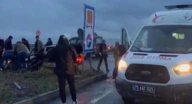 Çıldır’da trafik kazası: 1 ölü, 11 yaralı