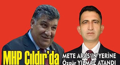 Çıldır MHP’de görev değişimi