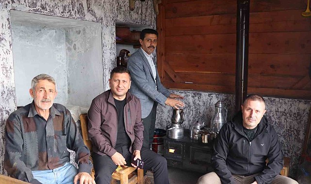 Erzurum'da sıcaklıklar düştü, sobalar kuruldu