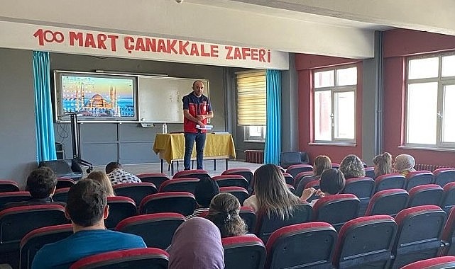 Göle'de kadına yönelik şiddet eğitimi semineri