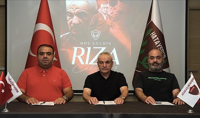 Hatayspor'da teknik direktörlüğe Rıza Çalımbay getirildi