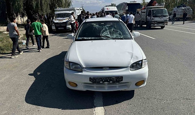 Iğdır'da feci kaza: 1 yaralı