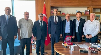 Kars Federasyonu'ndan Vekil İncesu'ya ziyaret