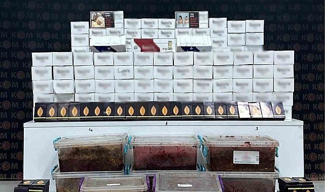Kars'ta kaçakçılık operasyonu: Sahte içki ve tütün mamulleri ele geçirildi