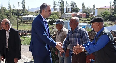 Kaymakam Kılıç, köyleri ziyaret etti