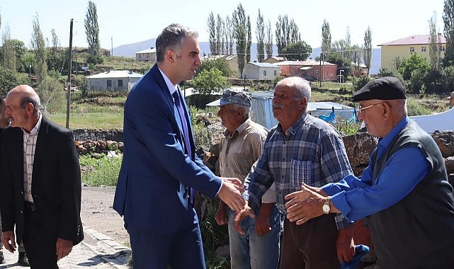 Kaymakam Kılıç, köyleri ziyaret etti