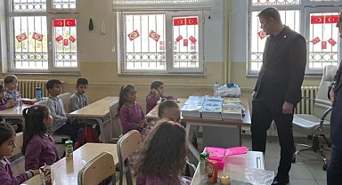 Kaymakam Meram’dan yeni eğitim yılı ziyareti