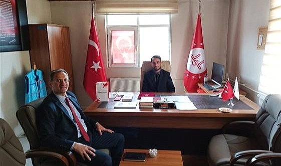 Müftü İsmail Bayram'a tebrik ziyareti
