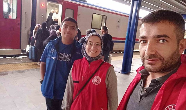 Öğrencilere sıcak karşılama