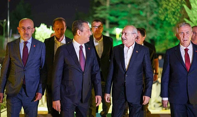 Özgür Özel, Kemal Kılıçdaroğlu ile bir araya geldi
