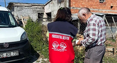 Posof'ta engelli evde bakım yardımları denetlendi