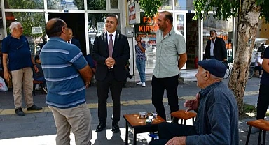 Vali Çiçek, halkla iç içe olmaya devam ediyor