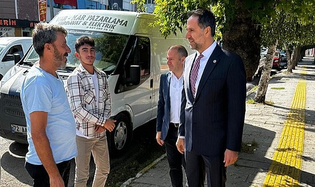 Vekil İncesu, esnaf ziyaretine çıktı