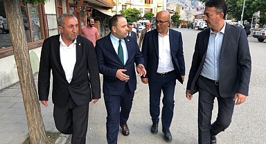 Vekil Koç, komşu ilçeleri ziyaret etti