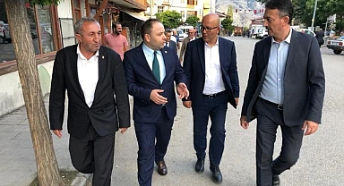 Vekil Koç, komşu ilçeleri ziyaret etti