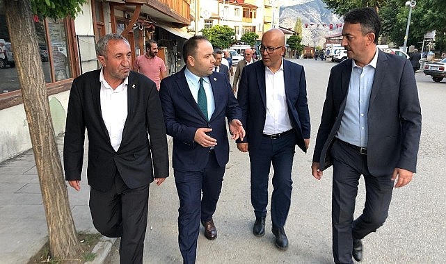 Vekil Koç, komşu ilçeleri ziyaret etti