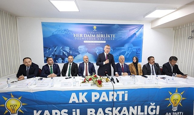 Vekil Koç’un katıldığı toplantıda “Kars’a hızlı tren müjdesi” verildi